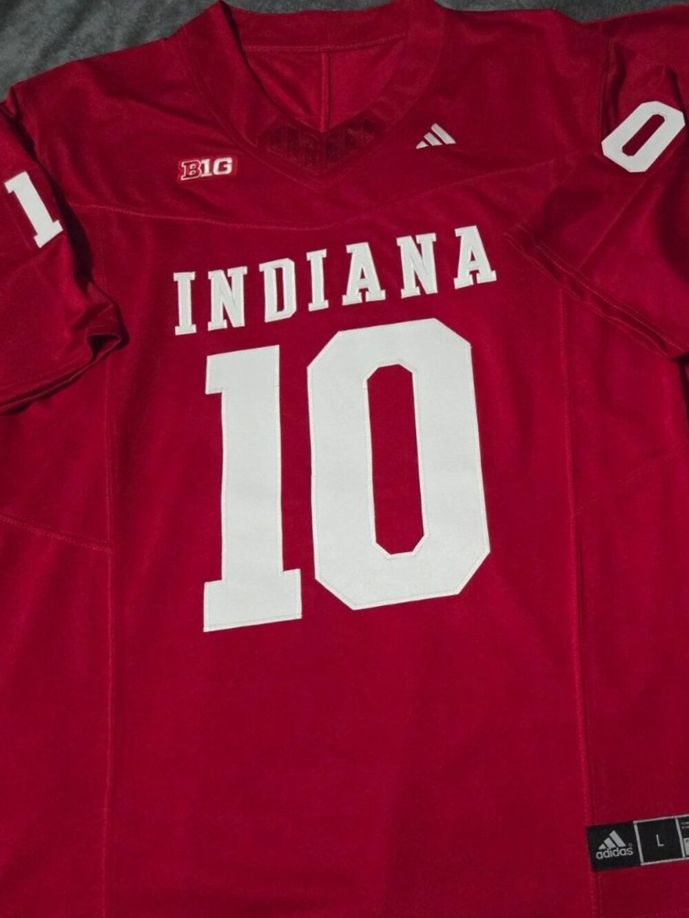 Josh Hoover Red Stitched Jersey Vapor